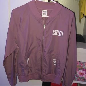 ❤️PINK/ Victoria Secret Light purple bomber jacket